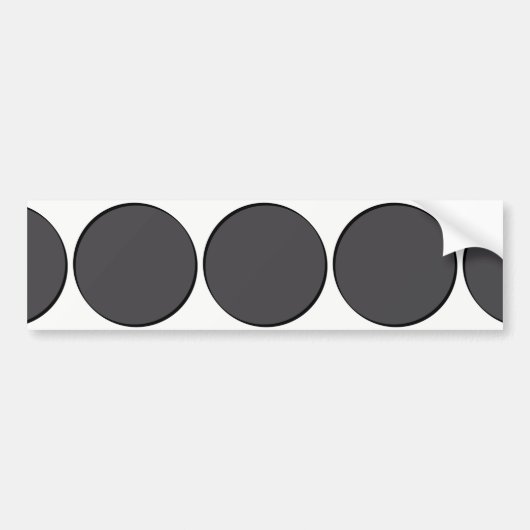 DonkGrey Dot Bumpersticker (Voorkant)