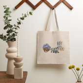 Donkies Pulling A Cart Canvas tas