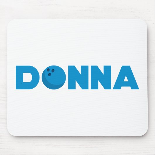 Donna bowling muismat (Voorkant)