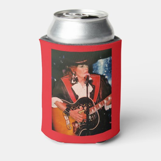 DONNA FARGO KOELBOX, twee maten, rood Blikjeskoeler (Blikje Achterkant)