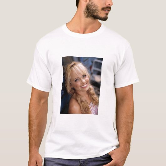Donna Hughes foto T-Shirt (Voorkant)