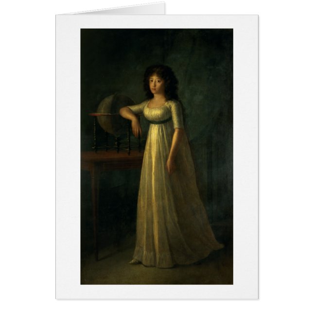 Donna Joaquina Tellez-Giron, fille du duc (Devant)