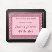 Donna Martin Graduates diploma mousepad Muismat (Met muis)