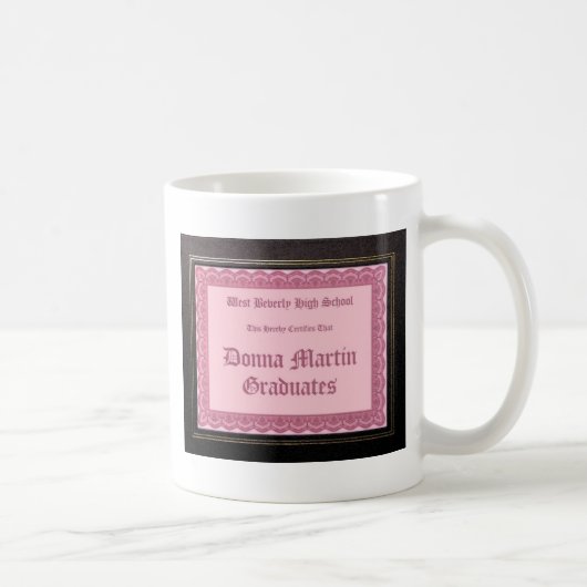 Donna Martin gradue la tasse (Droite)