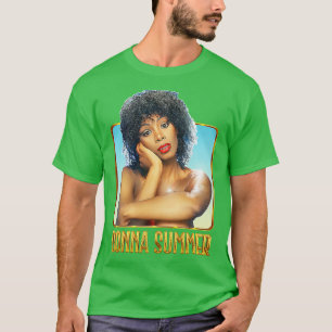 Donna Summer Retro 70s Fan Art Design T-shirt