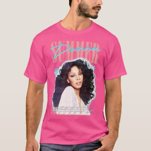 Donna Summer Retro Style Fan Art Design T-shirt