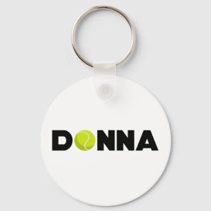 Donna Tennis Sleutelhanger