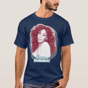 Donna Zomer Retro Stijl Fan Art Design11 T-shirt