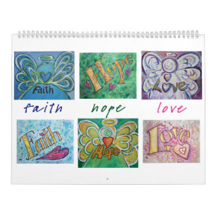 DonnaBellas Angels Word Art Calendar Kalender