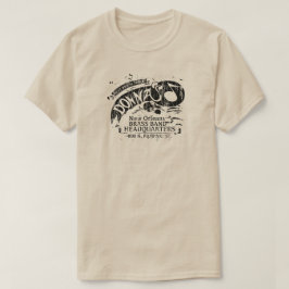 Donna's New Orleans Brass Band Hoofdkwartier T-shirt