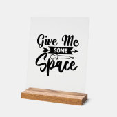 Donne-Moi De L'Espace (Angle)