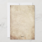 "Donne-Moi Du Bonbon !" Carte d'Halloween diaboliq (Dos)