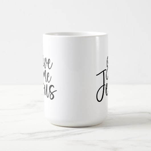 Donne-moi Jésus Coffee Mug (Centre)