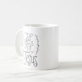 Donne-moi Jésus Coffee Mug (Devant gauche)