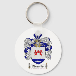 DONNELLY FAMILY CREST - DONNELLY COAT OF ARMS SLEUTELHANGER
