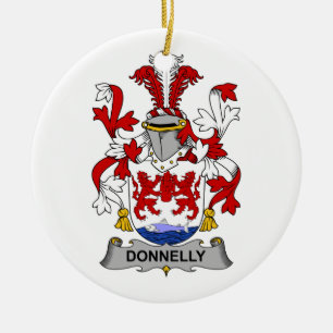 Donnelly Family Crest Keramisch Ornament