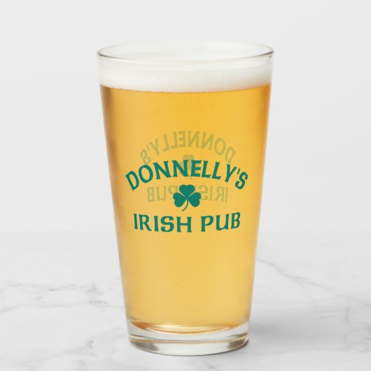Donnelly's Irish Pub Glas (Voorkant gevuld)