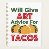 Donner des conseils d'art pour Tacos Artiste ensei (Devant)