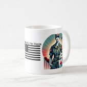 Donner du pouvoir à l'infirmière de l'armée Mug -  (Devant droit)