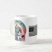 Donner du pouvoir à l'infirmière de l'armée Mug -  (Devant gauche)