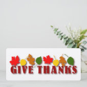 Donner la carte de Feuilles de la récolte de remer (Debout devant)