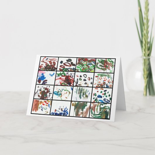 Donner la carte de mercis (Devant)