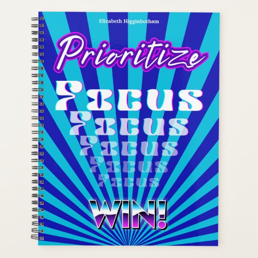 Donner la priorité à la concentration Motivation (Devant)