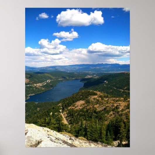 Donner Lake, Californië Poster (Voorkant)