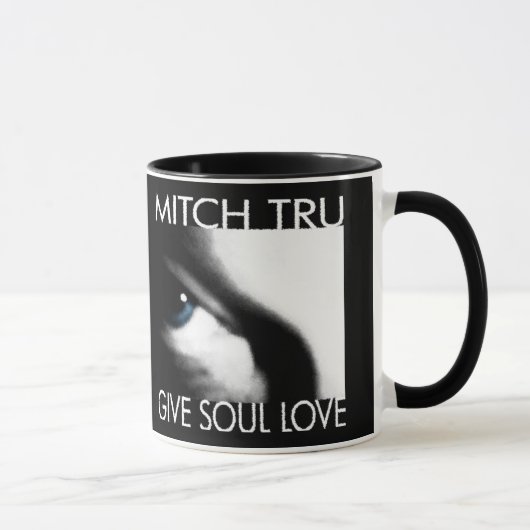 Donner l'amour âme café Mug (Droite)