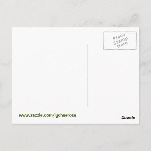 Donner Merci carte postale (Dos)