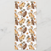 Donner Merci Citrouille Wreath Thanksgiving Menu (Dos)