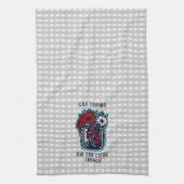 Donner Merci Serviette de thé de cuisine (Vertical)