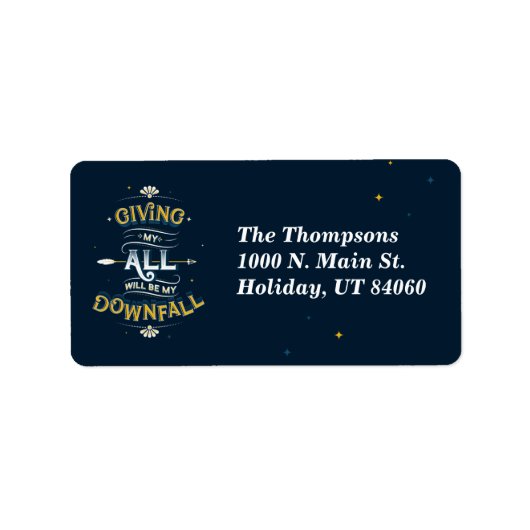 Donner mes étiquettes d'adresse toutes / retour (Devant)