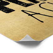 Donner Paix Une Chance Poster Imprimer (Coin)