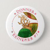 DONNER RENDIER Ronde Pin Button (Voorkant)