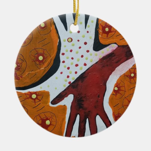 Donner un ornement de main (Devant)