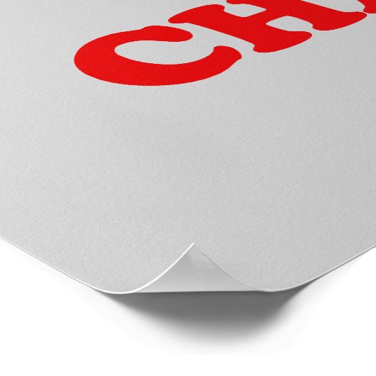 DONNER UN POSTER DE CHANCE À QUICHE (Coin)