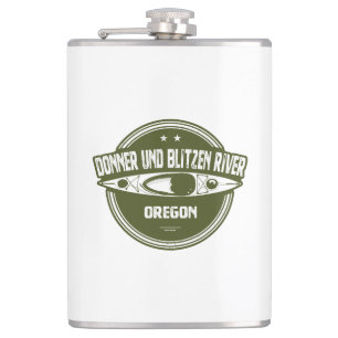 Donner und Blitzen River Oregon Kayaking Heupfles