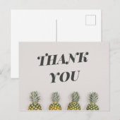 donner une carte de remerciement pour un ami (Devant / Derrière)