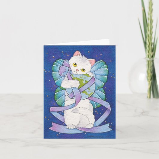 Donnez à paix un carte pour notes Moussart (Devant)