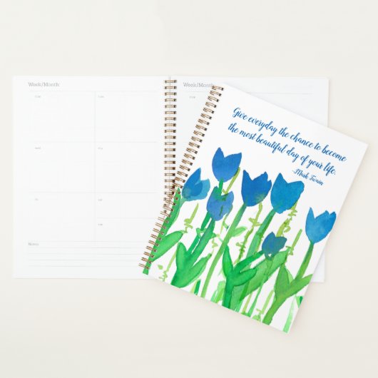 Donnez chaque jour la chance Mark Twain Citation (Devant avec enveloppe)