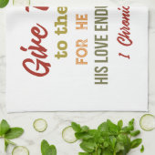 Donnez grâce aux serviettes de plat de seigneur (Plié)