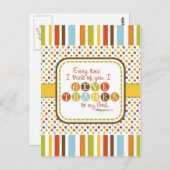 DONNEZ la carte postale de vers d'écriture sainte (Devant / Derrière)