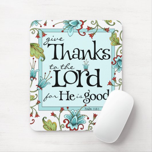Donnez les mercis - tapis de souris (Avec souris)