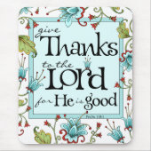 Donnez les mercis - tapis de souris (Devant)