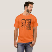 Donnez-Leur Une Raison Drôle T-Shirt (Devant entier)