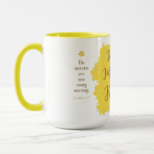 "Donnez-moi Jésus" tasse combinée de 15 onces (l