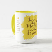 "Donnez-moi Jésus" tasse combinée de 15 onces (le (Devant gauche)