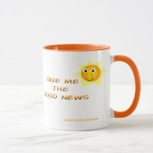 Donnez-moi la tasse de café de bonnes nouvelles