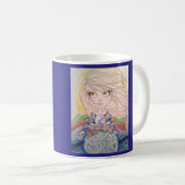 Donnez-moi la tasse de café intérieure d'art (Devant droit)